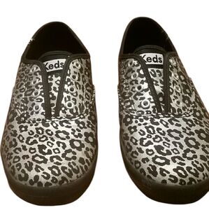 Keds Metallic Leopard Sneakers